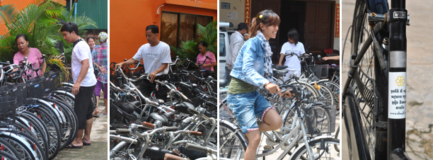 bike collage