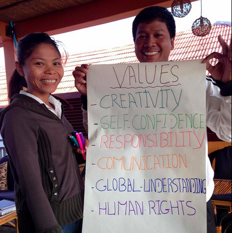 Sokha and Saveth are adding social work to their duties in addition to teaching PLF’s media classes.