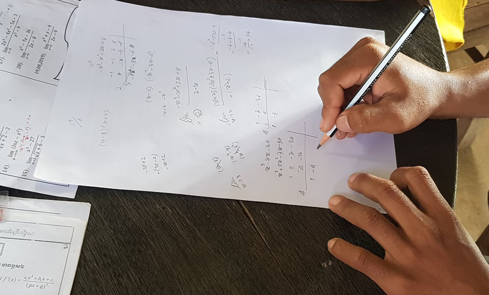 doing math online class