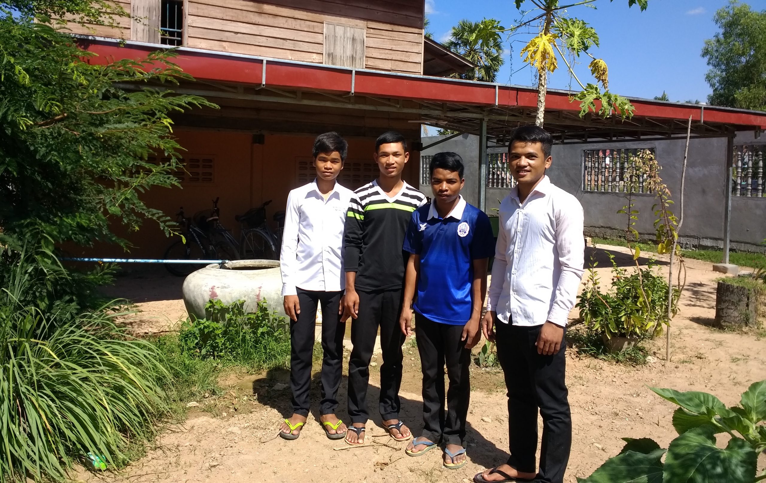 Ravuth at Boys Dorm grade 12