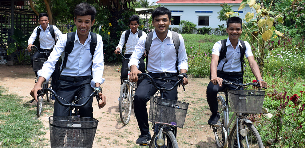 Boys Dorm on Bikes (1)