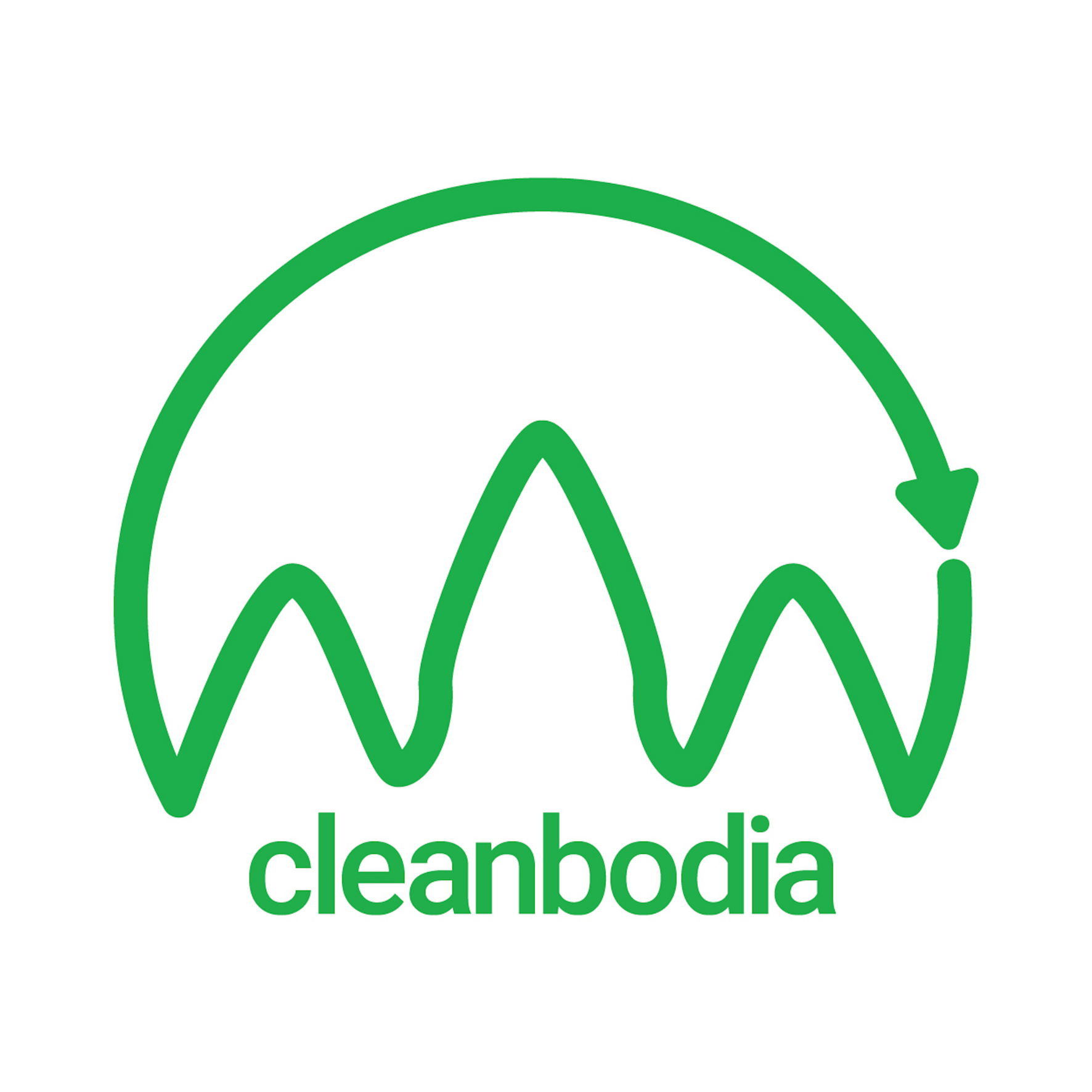Cleanbodia logo (15 x 15 cm)