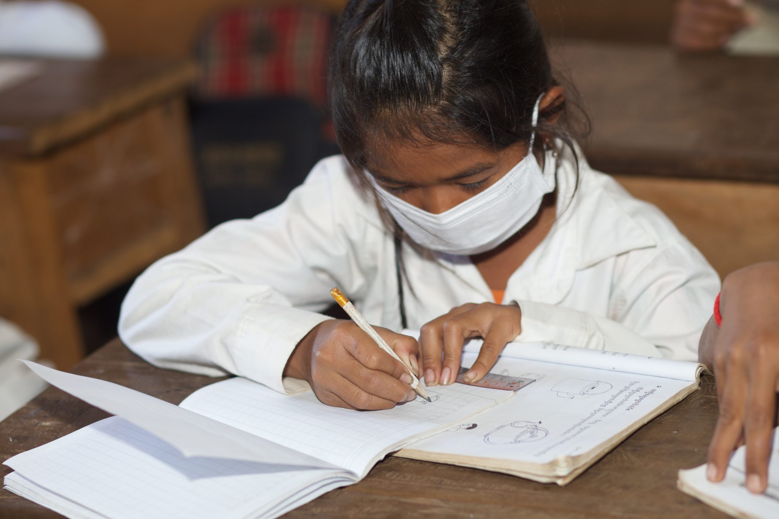 Prey Kuol student in Math class 2022