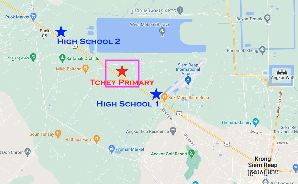 Tchey Primary location Tchey Primary location