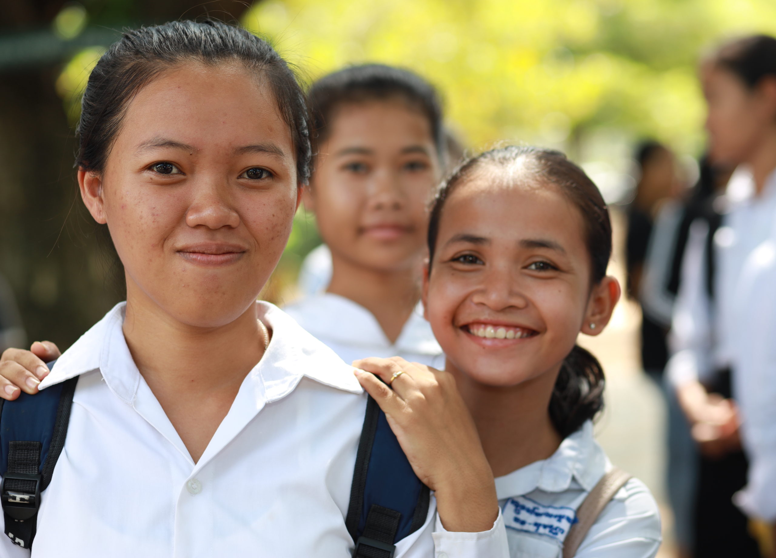 Tchey high school students Tchey high school students
