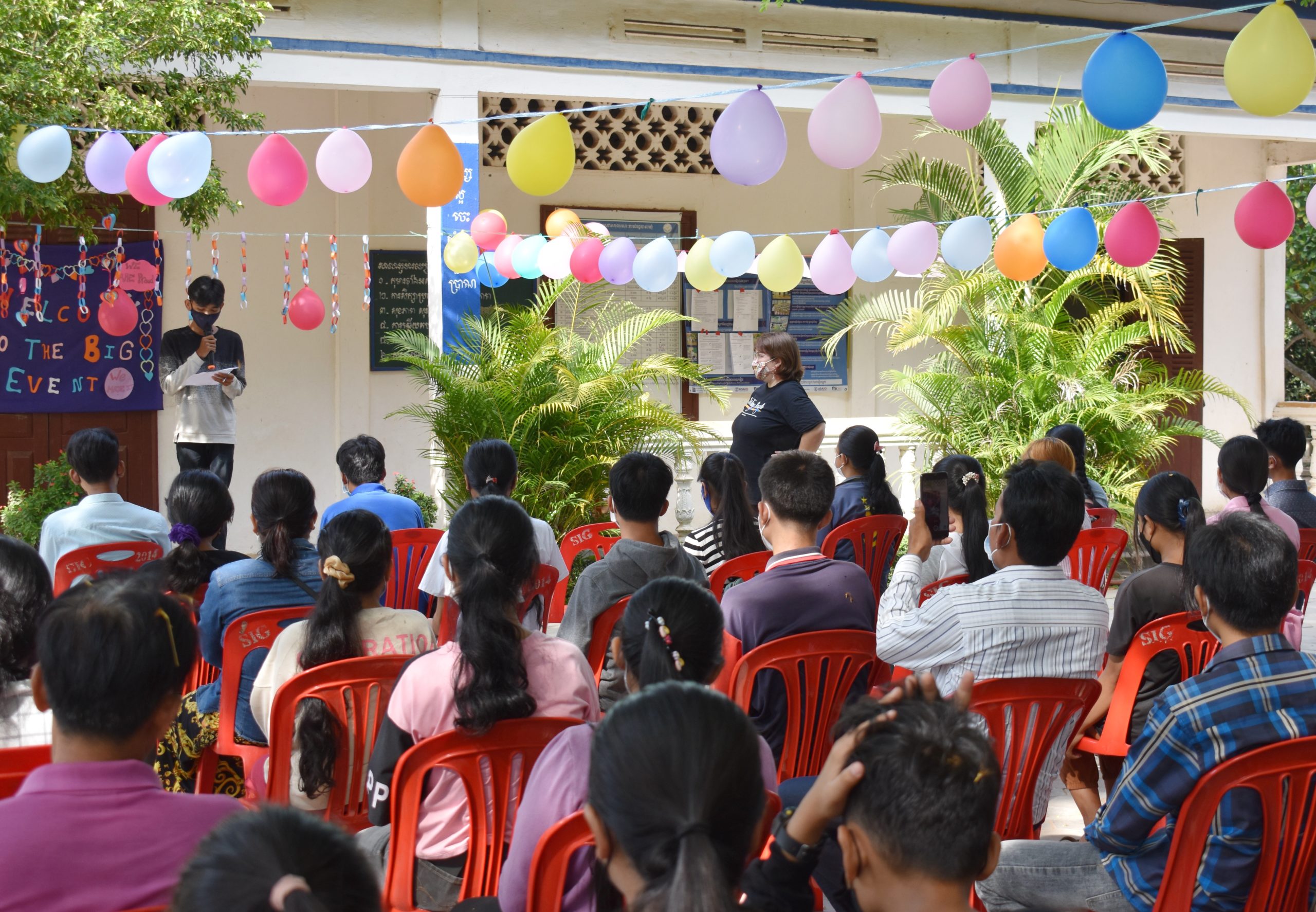 Writing Through event at Tchey 2022