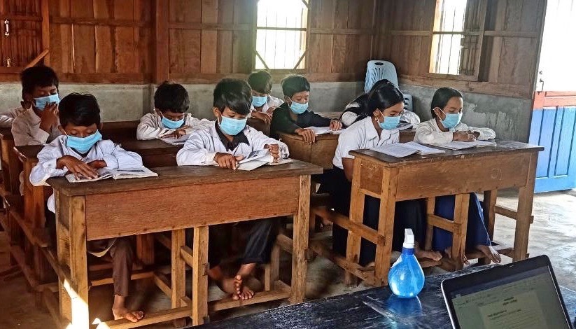 Extra class at Prey Kuol